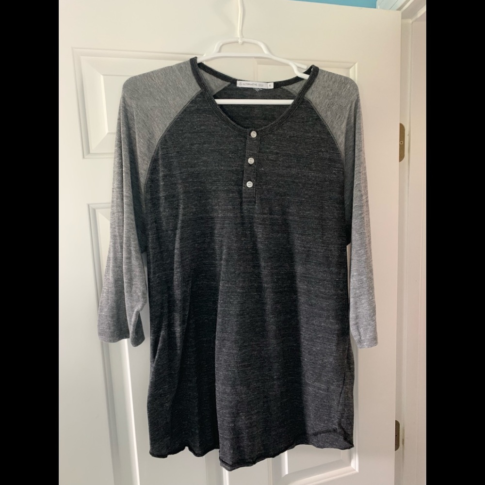 Grey Alternative 3-quarter length shirt